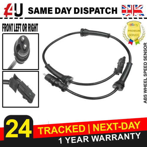 Front abs wheel speed sensor - front,